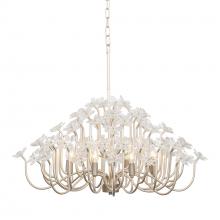 Varaluz 378C08GDAR - Wildflower 8-Lt Chandelier - Gold Dust/Artifact