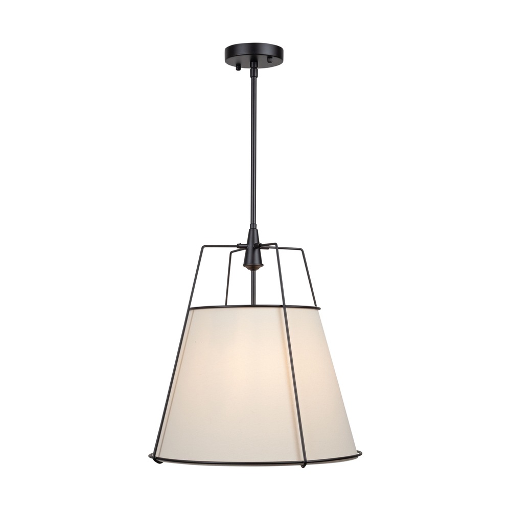 Pullman Collection 3-Light Pendant Black