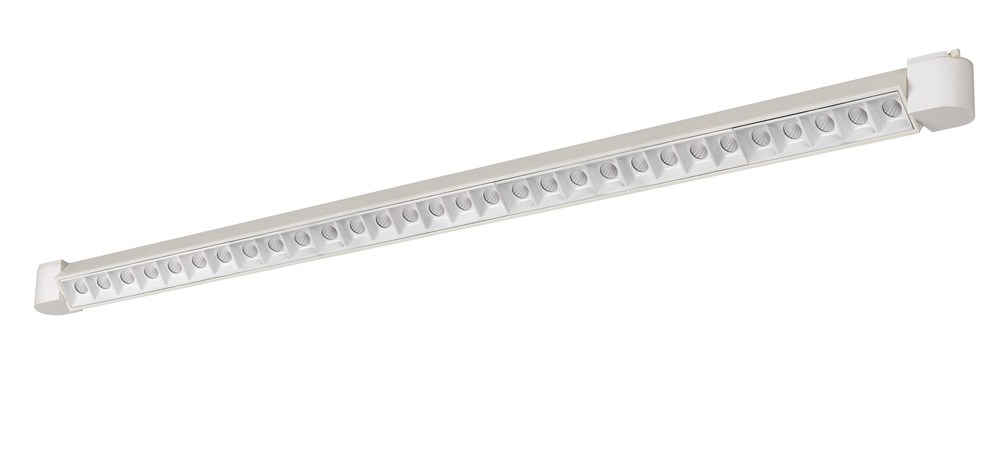 35.25" Height Casted Aluminum Fixture in White Finish