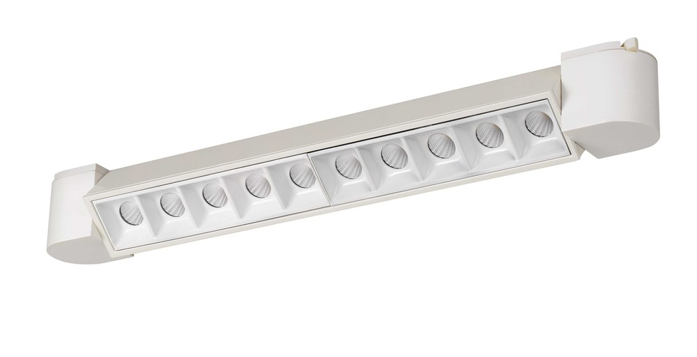 Dimmable integrated LED 60W,  3024 Lumen, 85 CRI, 3000K, 3 Wire Wall Wash Track Fixture