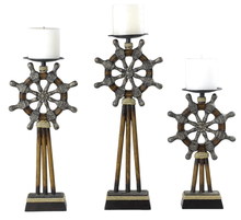 CAL Lighting TA-941/3C - El Capitan Candle Holders