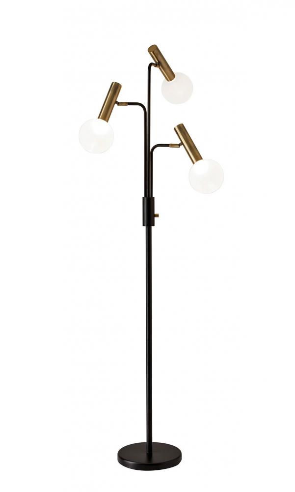 Sinclair LED 3-Arm Floor Lamp