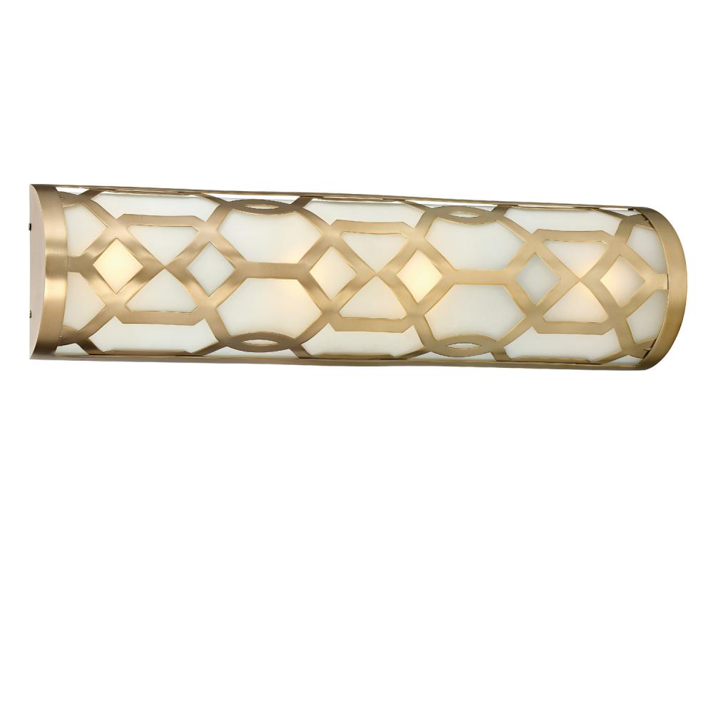 Libby Langdon Jennings Integrated LED Aged Brass Sconce