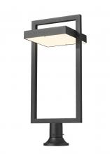 Z-Lite 566PHXLR-553PM-BK-LE - 1 Light Outdoor Pier Mounted Fixture