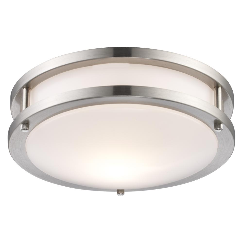 Flush Mount Lighting Brushed Nickel