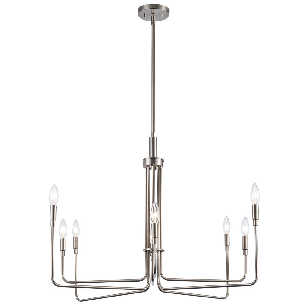 Chandeliers Brushed Nickel