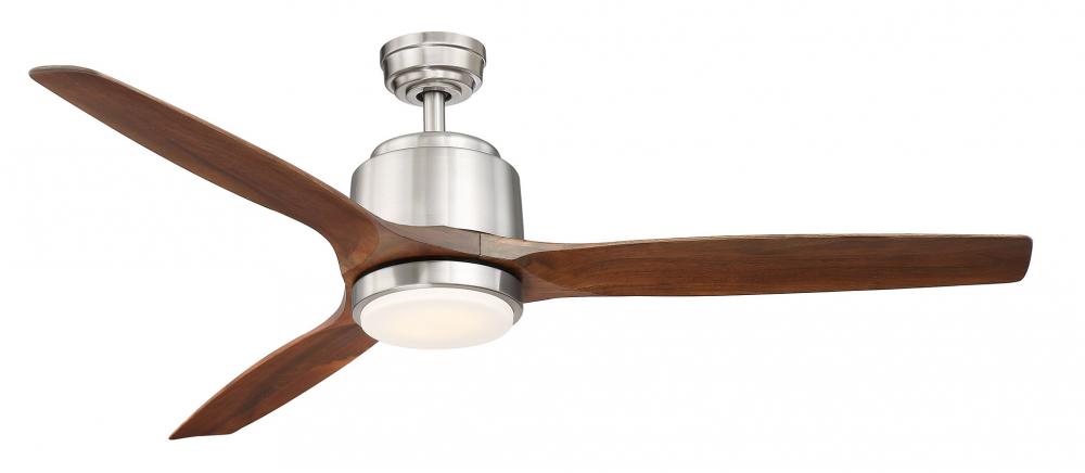 Reya 56 Inch Nickel Ceiling Fan