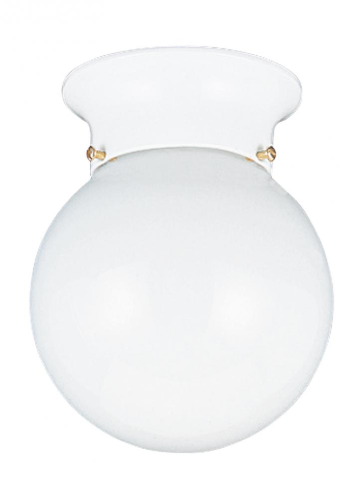 One Light Ceiling Flush Mount