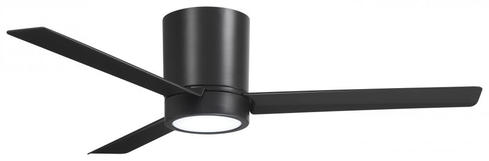 Roto Flush - 52" Hugger Ceiling Fan W/LED Light