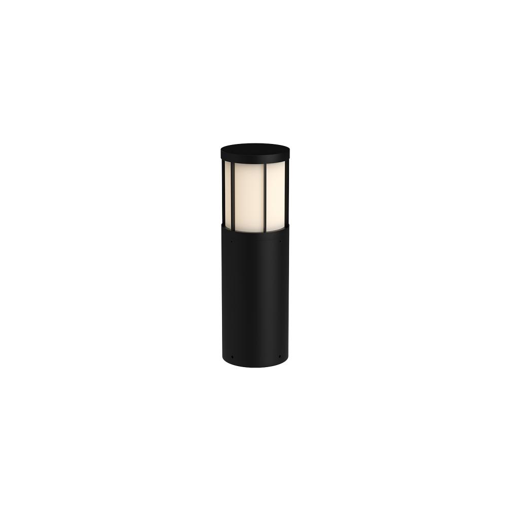 Alden 20-in Black LED Exterior Bollard