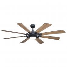 Vaxcel International F0113 - Burlington 68-in. LED Ceiling Fan Slate Gray