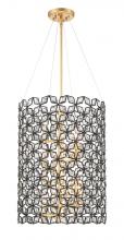 Metropolitan N7847-711 - Brookcrest - 8 Light Pendant