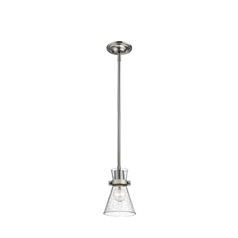 Layton 1-Light Pendant light Brushed Nickel