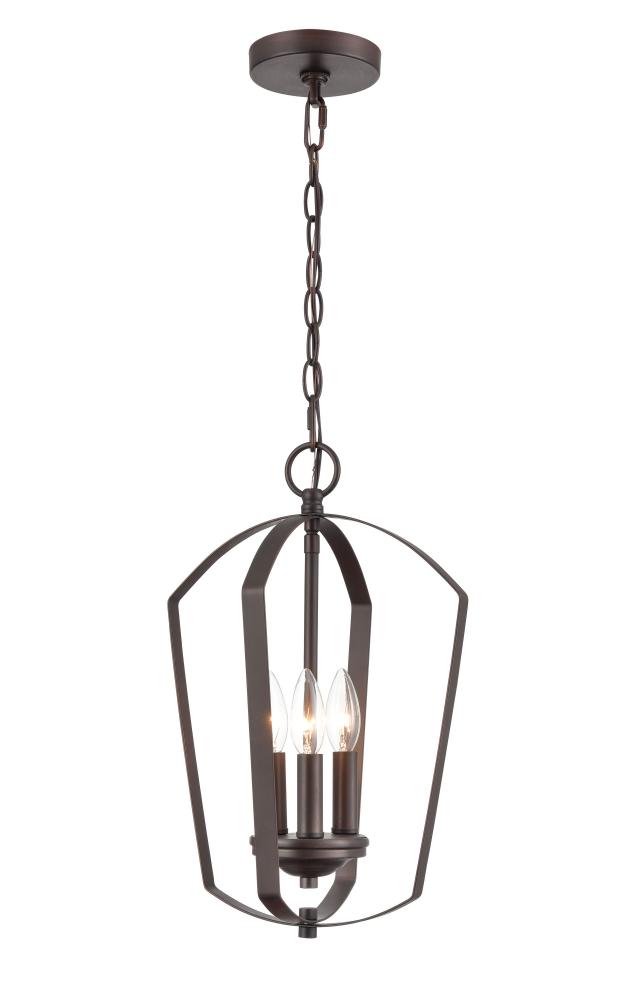 Ivey Lake 3-Light Pendant light Rubbed Bronze