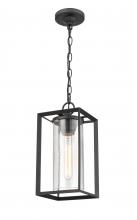 Millennium 4571-PBK - Wheatland 1-Light Outdoor Hanging Lantern Powder Coated Black