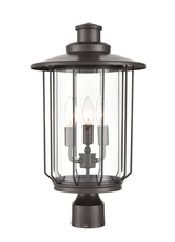 Millennium 2699-PBZ - Belvoir 4-Light Outdoor Post Lantern Powder Coated Bronze