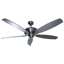 HOMEnhancements 20190 - 5-Blade 56" Upgrade Fan - NK Silver/Walnut Blades